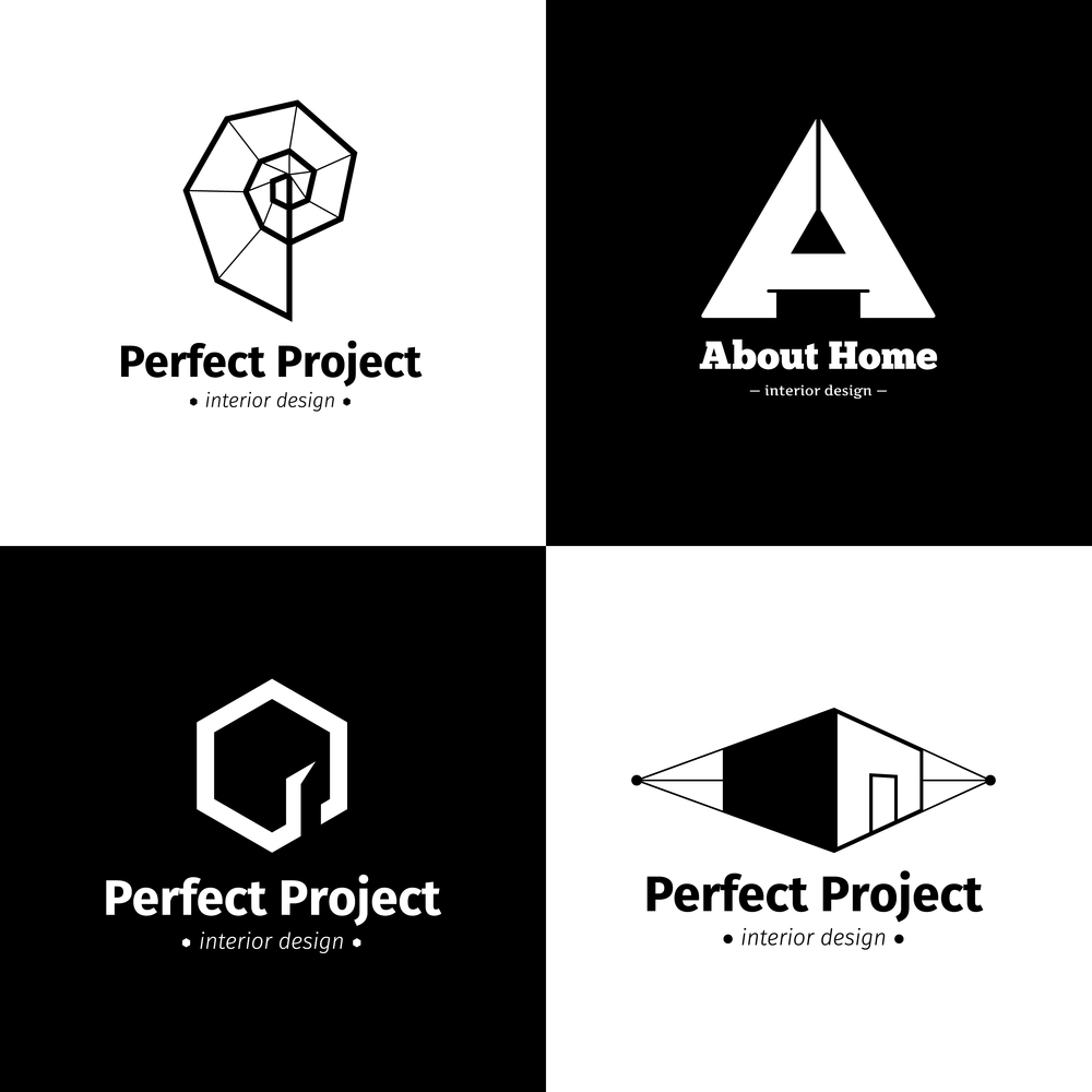 Free Negative Space Logo Generator | Negative Space Text Logo Maker ...